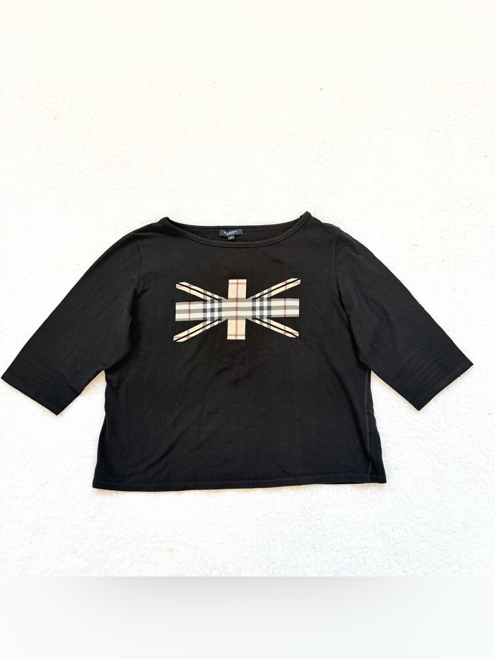 Burberry Women Half sleeve Tops Nova check Horse authentic shirt Flag Plus 3L
